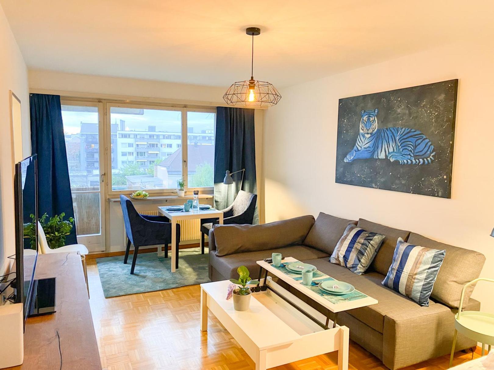 Special Blue Tiger Apartment Basel, Messe Kleinbasel 10-Star Kültér fotó